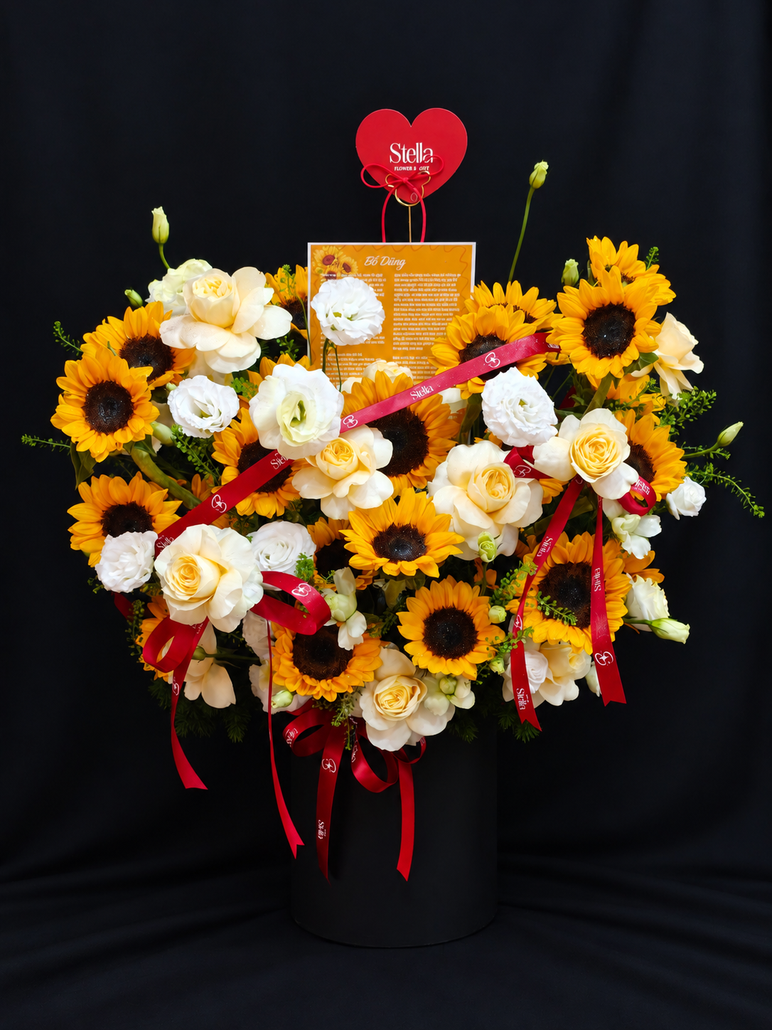 Hộp hoa hướng dương