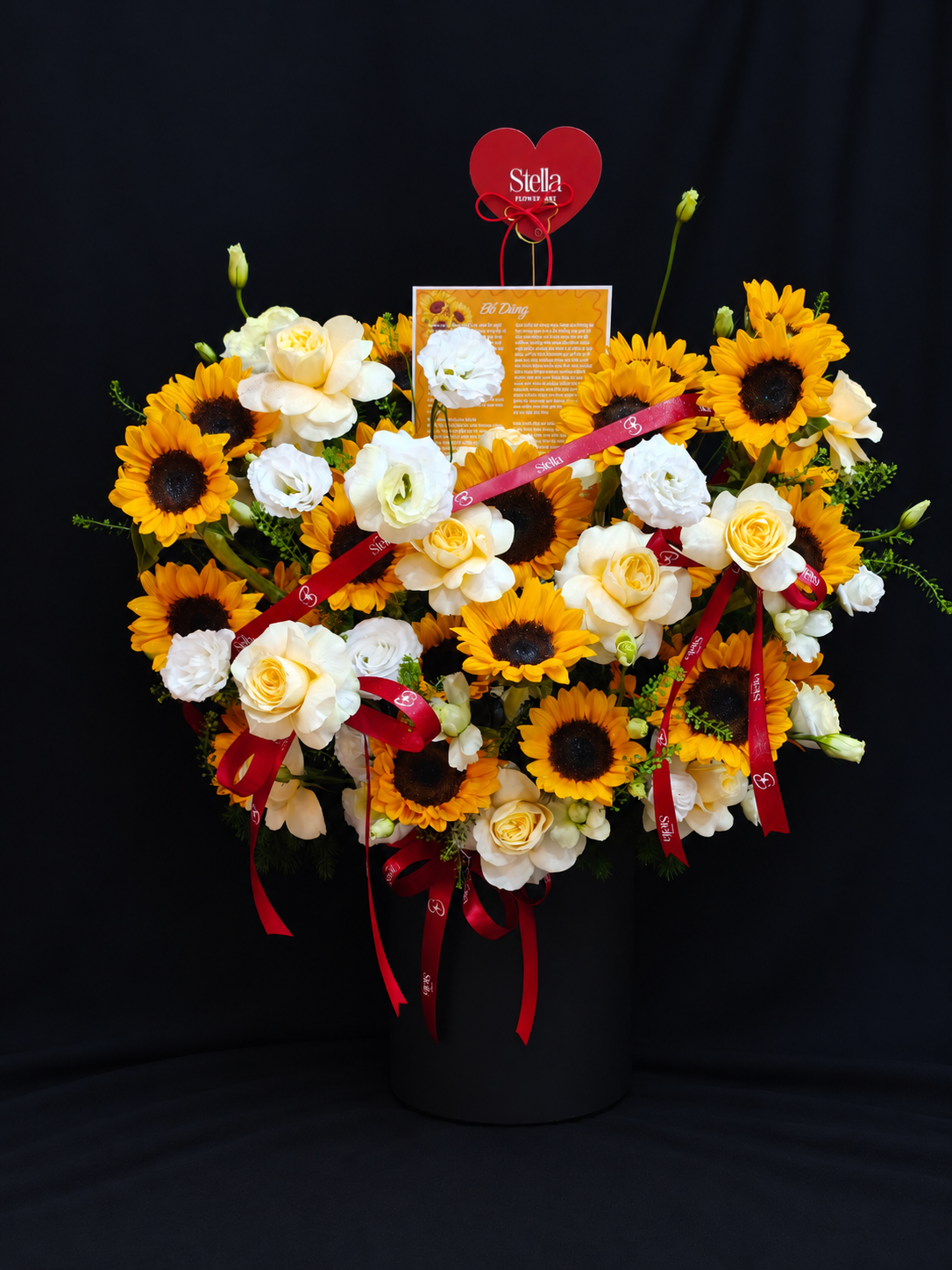 Hộp hoa hướng dương