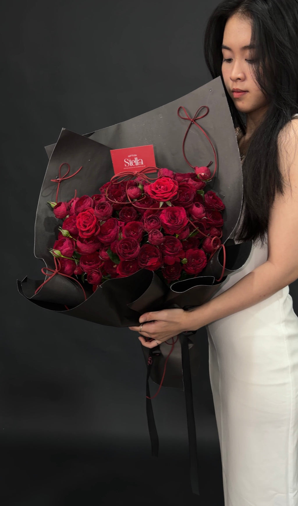 Bó Hồng Chùm Red