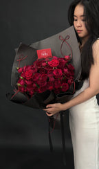 Bó Hồng Chùm Red