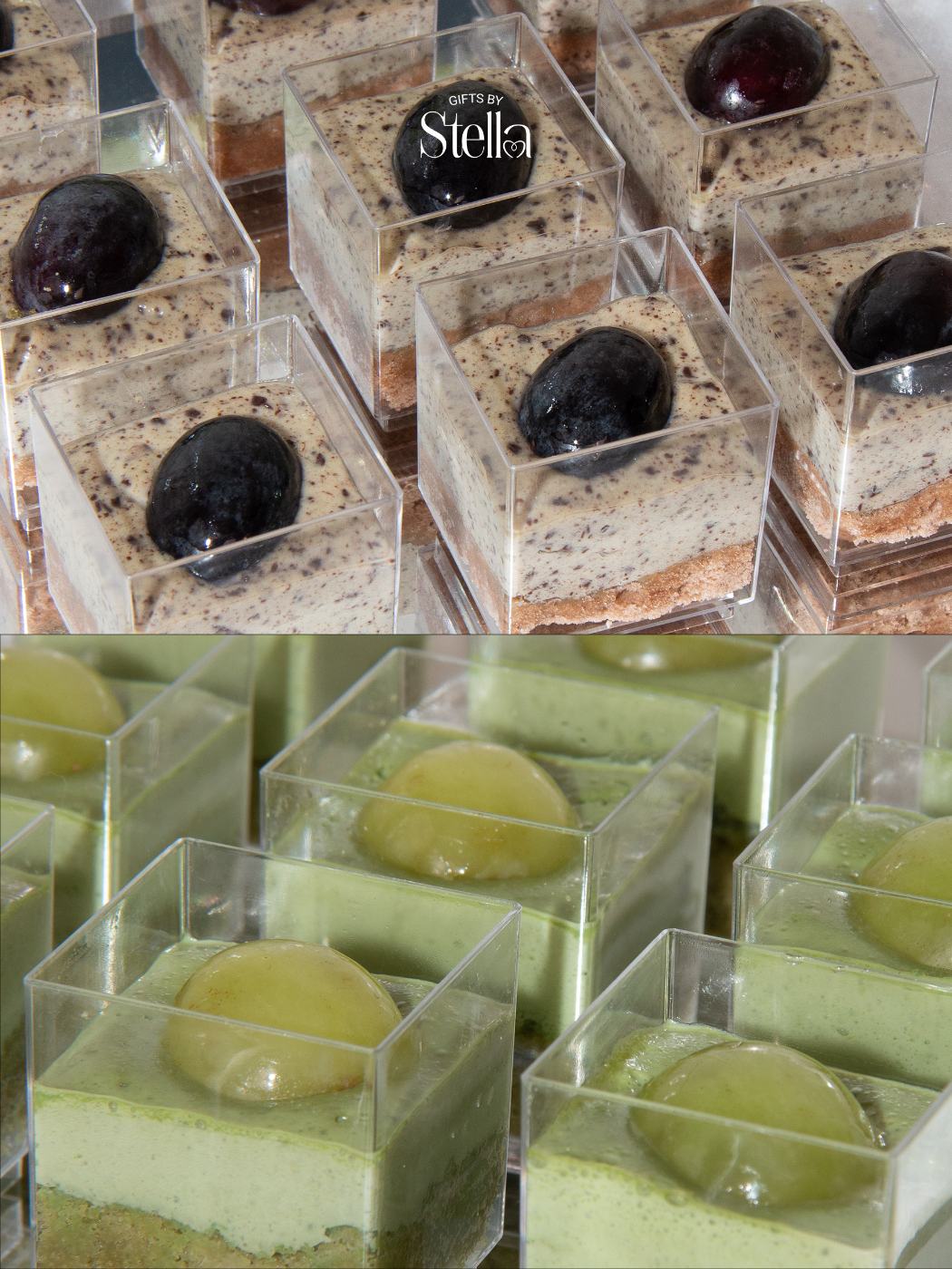 Panna cotta matcha